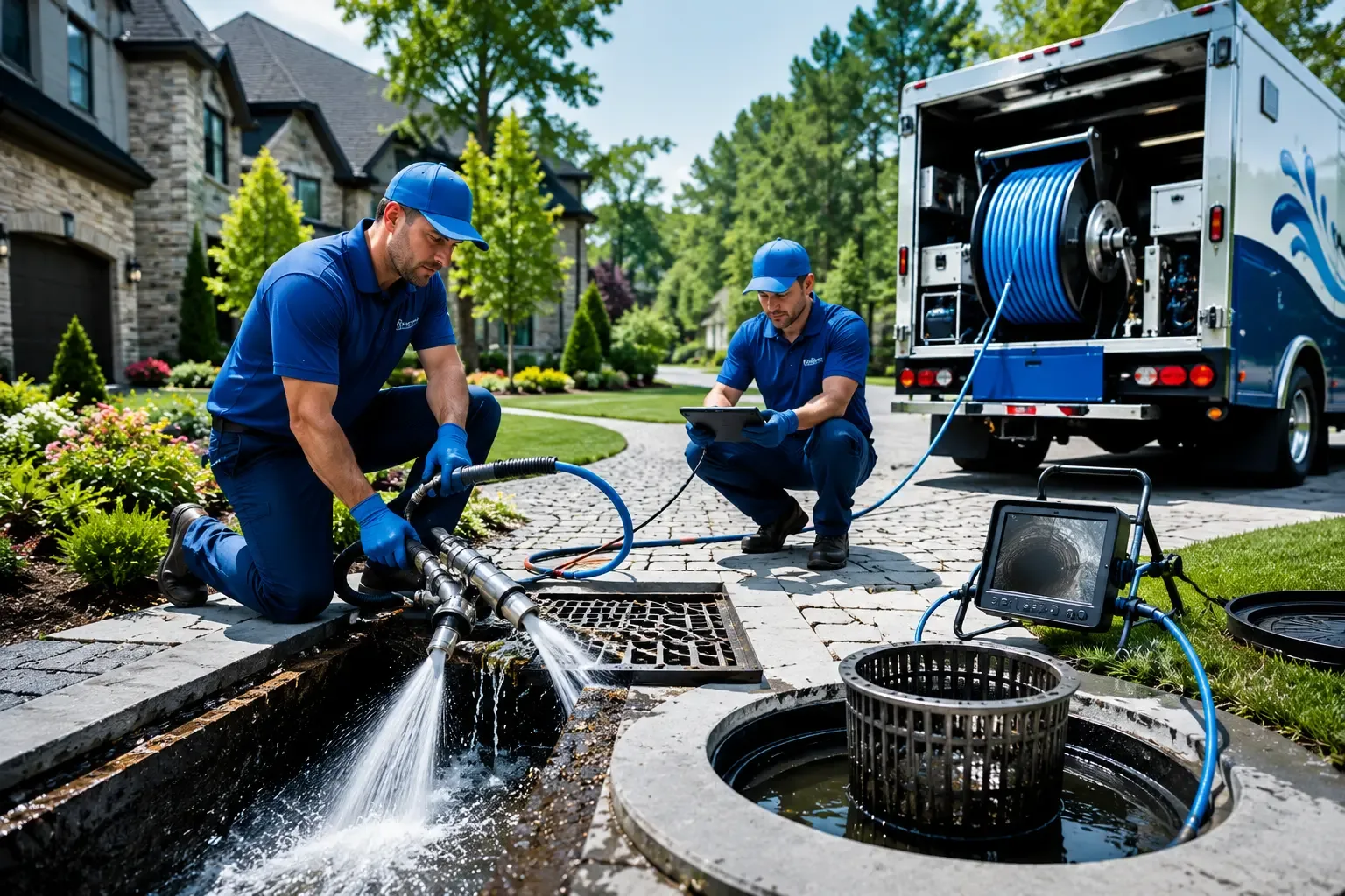 Local outdoor drain cleaning professionals in Harper, TX